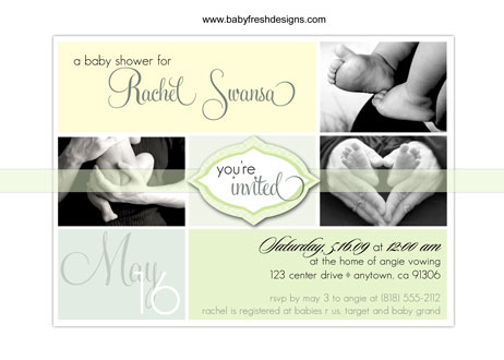 baby shower invitation