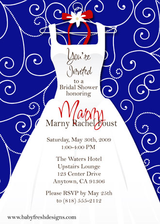 bridal shower invitation